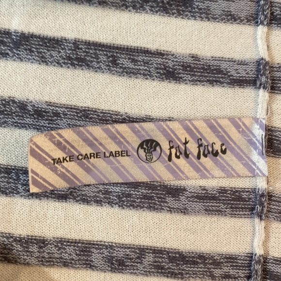 Fat Face - Ladies Sleeveless open cardigan. Size L - Picture 4 of 7